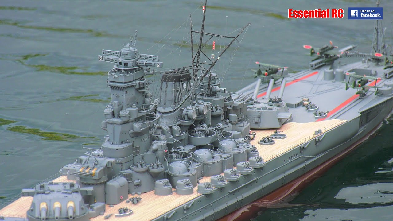 JAPANESE BATTLESHIP YAMATO RC SUPER SCALE DETAIL (大和, 