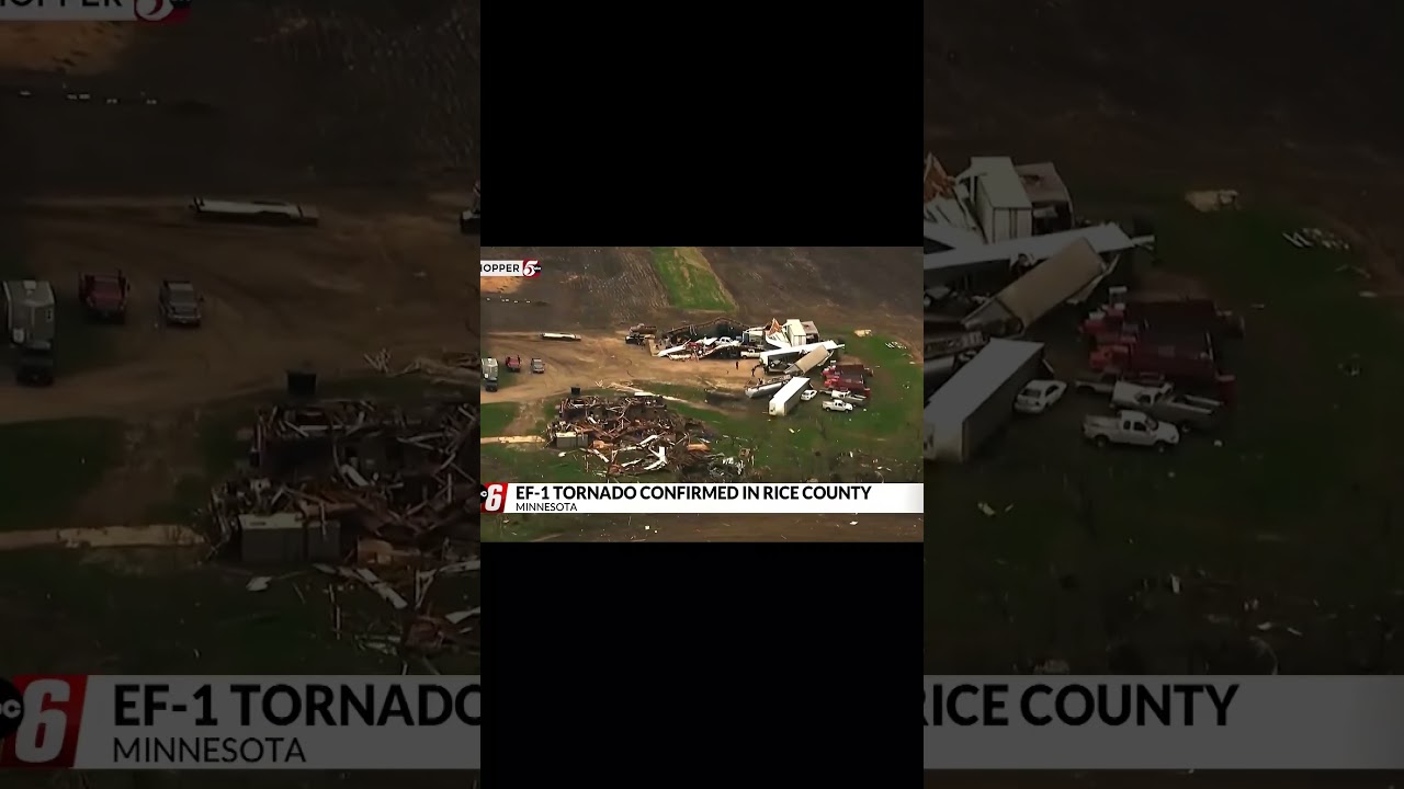 EF-1 tornado confirmed in Rice County