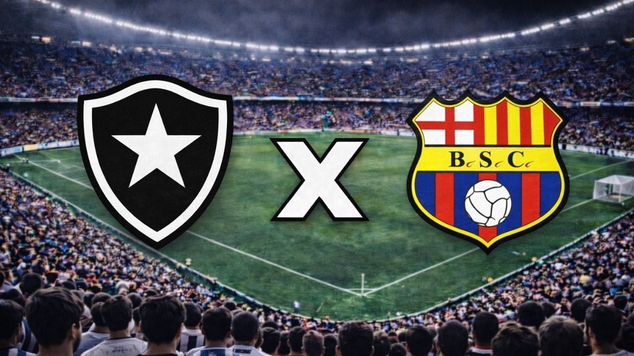 BOTAFOGO X BARCELONA - Copa Libertadores ao VIVO com Imagens | PES 2021