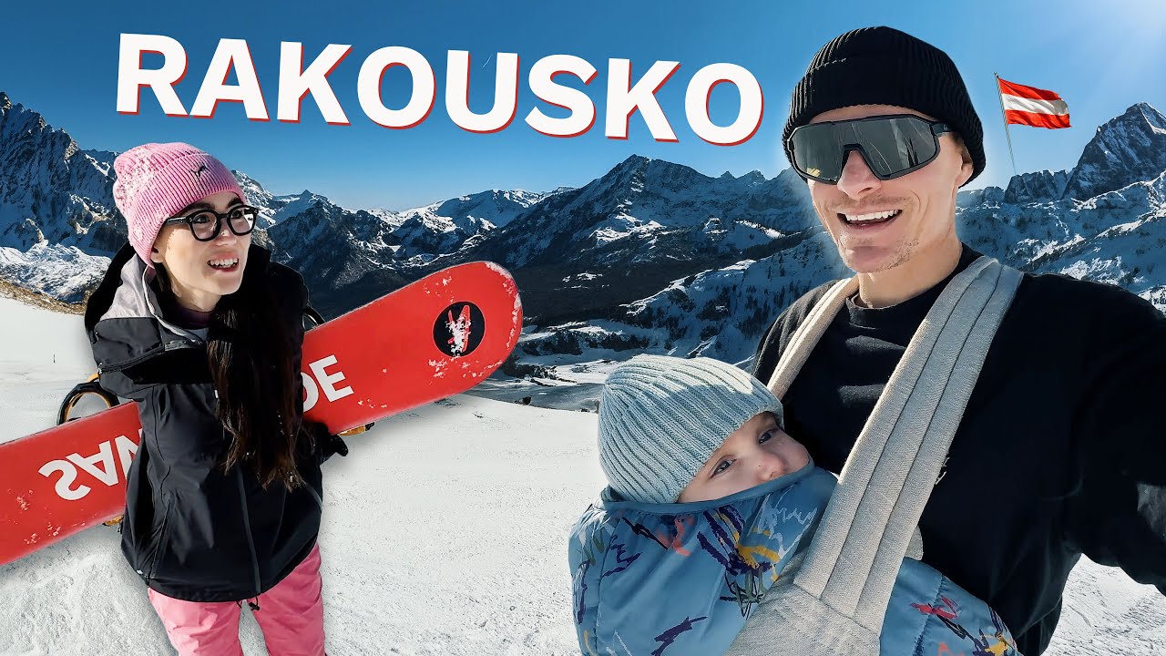 PRVNÍ DOBRODRUŽSTVÍ VE TŘECH / Snowboarding v Alpách 🏔️