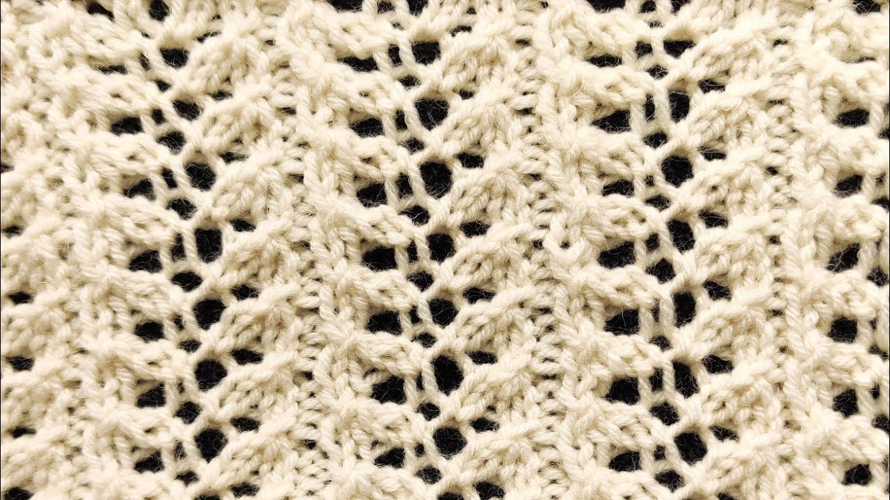 Free Lace Rectangle Pattern Knitalong 26