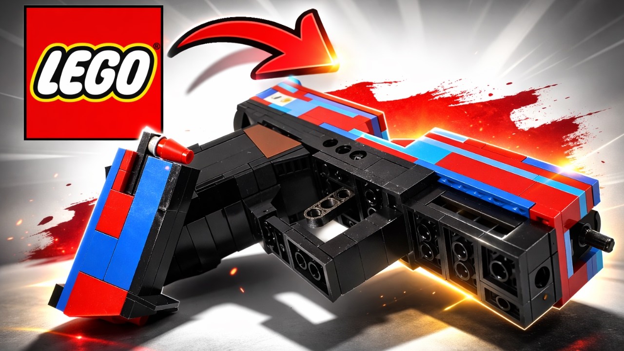 LEGO Glock 26 Rubber-Band Gun
