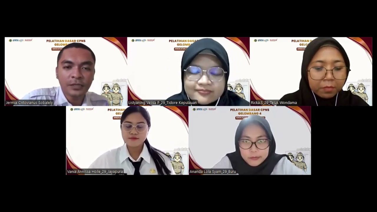 Tugas Kelompok Agenda II (Latsar CPNS ATR/BPN, Gelombang 4, Angkatan 29, Kelompok 4)