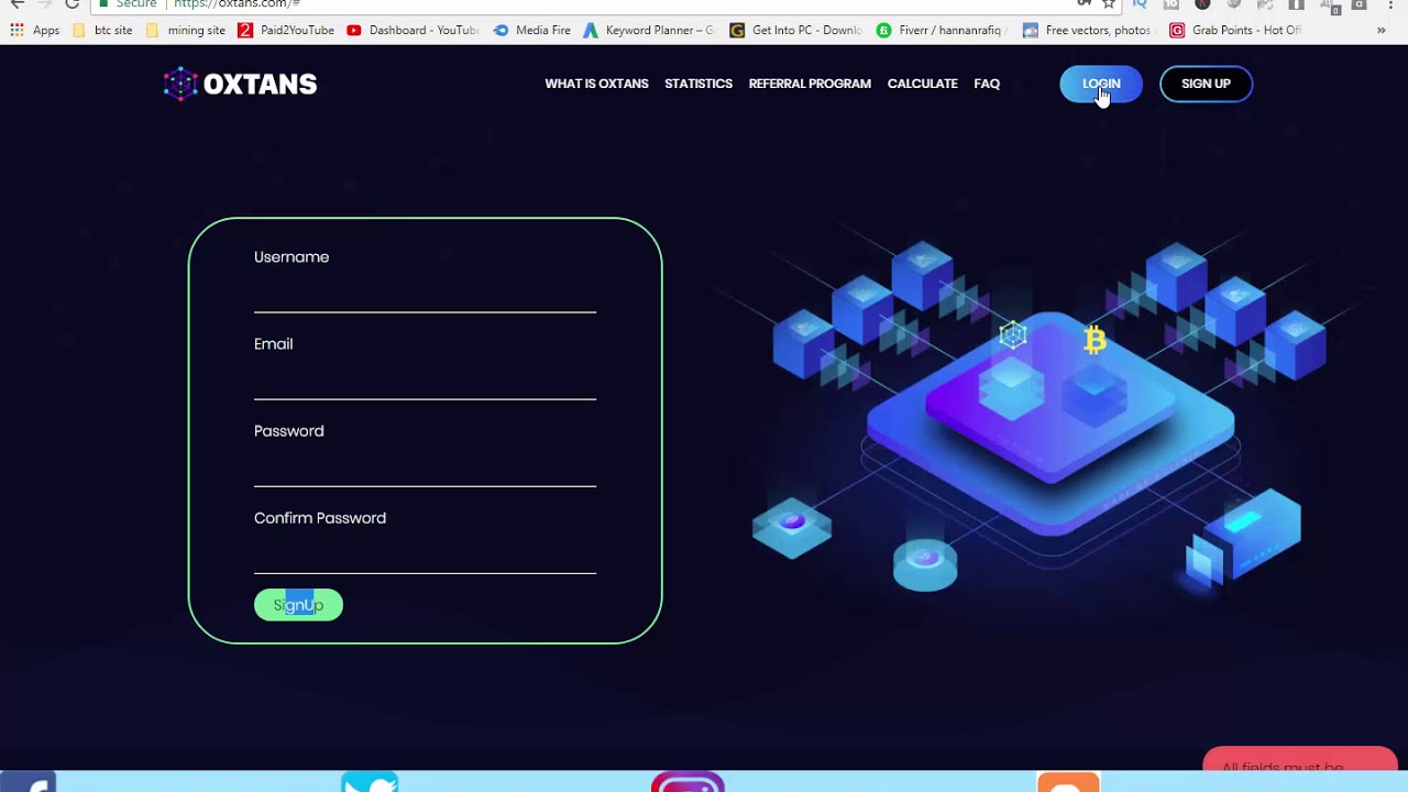 Best Free Cloud Mining Site with 100 GHS free bonus | Top 5 coins mining free