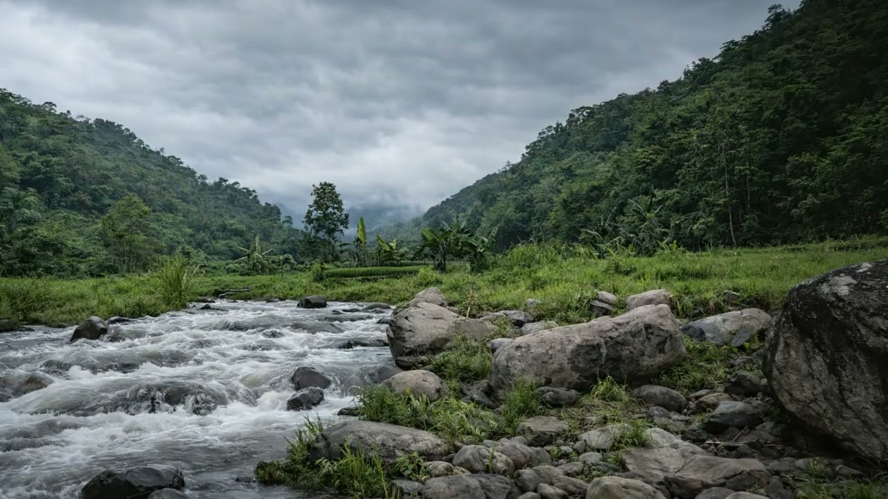 Purest Sounds of Water for INSTANT Sleep ❘ ASMR River Water