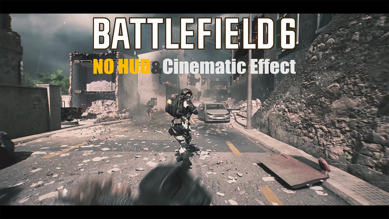 BATTLEFIELD 6 Multiplayer Gameplay (No UHD & Cinematic effect) | BF6 멀티플레이 시네마틱 편집
