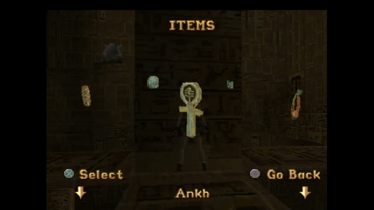 Tomb Raider 1 (PS1)  - Nivel 11 parte 2: Egipto - Obelisco de Khamoon