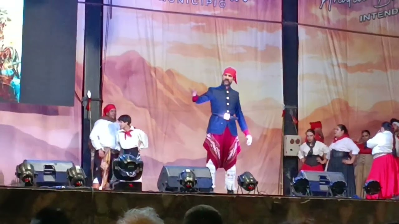 Presentación Acad.PIE DE PALO en Peñas en San Martín San Juan