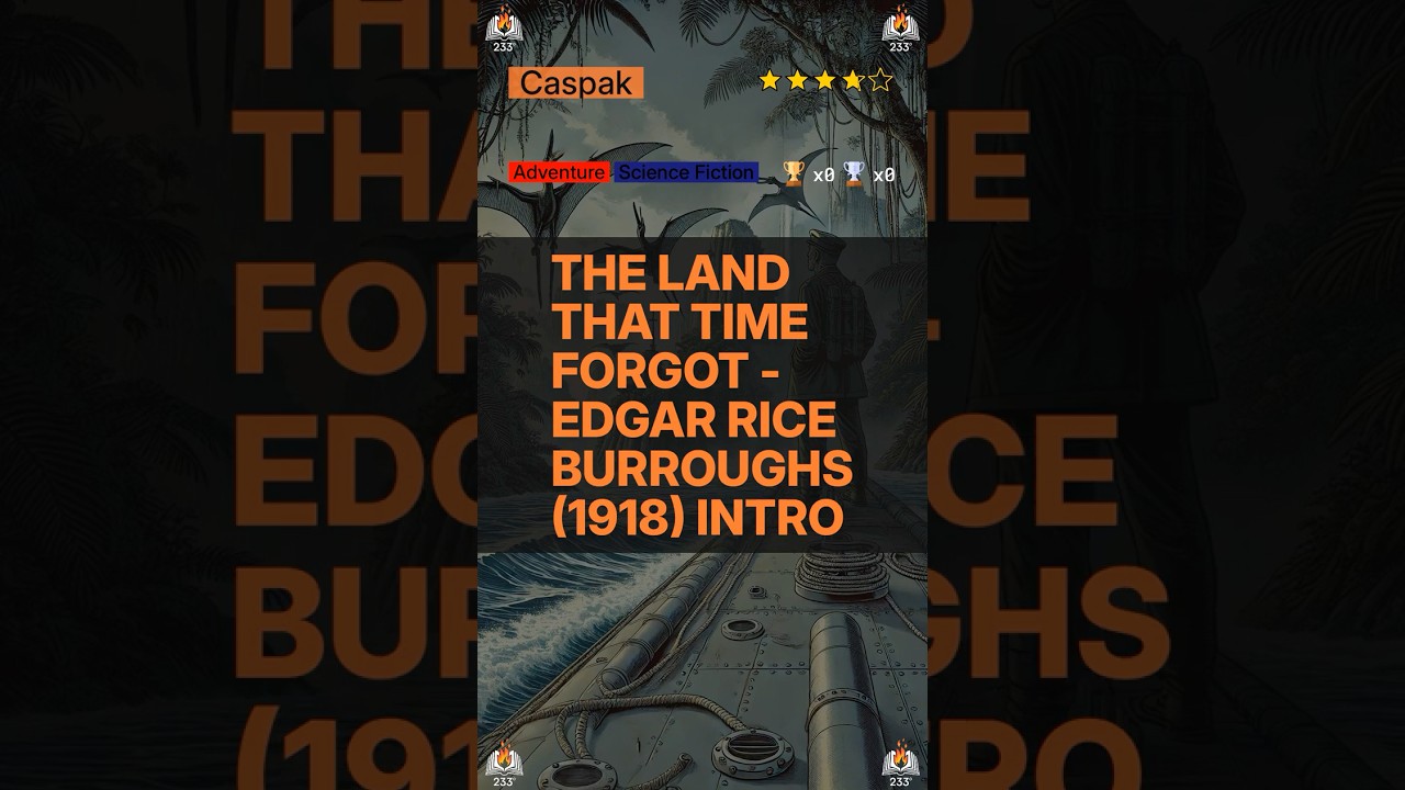 The Land That Time Forgot - Edgar Rice Burroughs (1918) Intro (Caspak - 1)