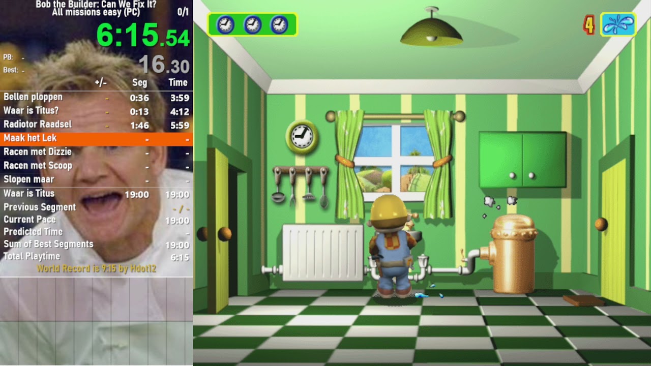 Bob the Builder: Can We Fix It? All missions easy (PC) in 15:13