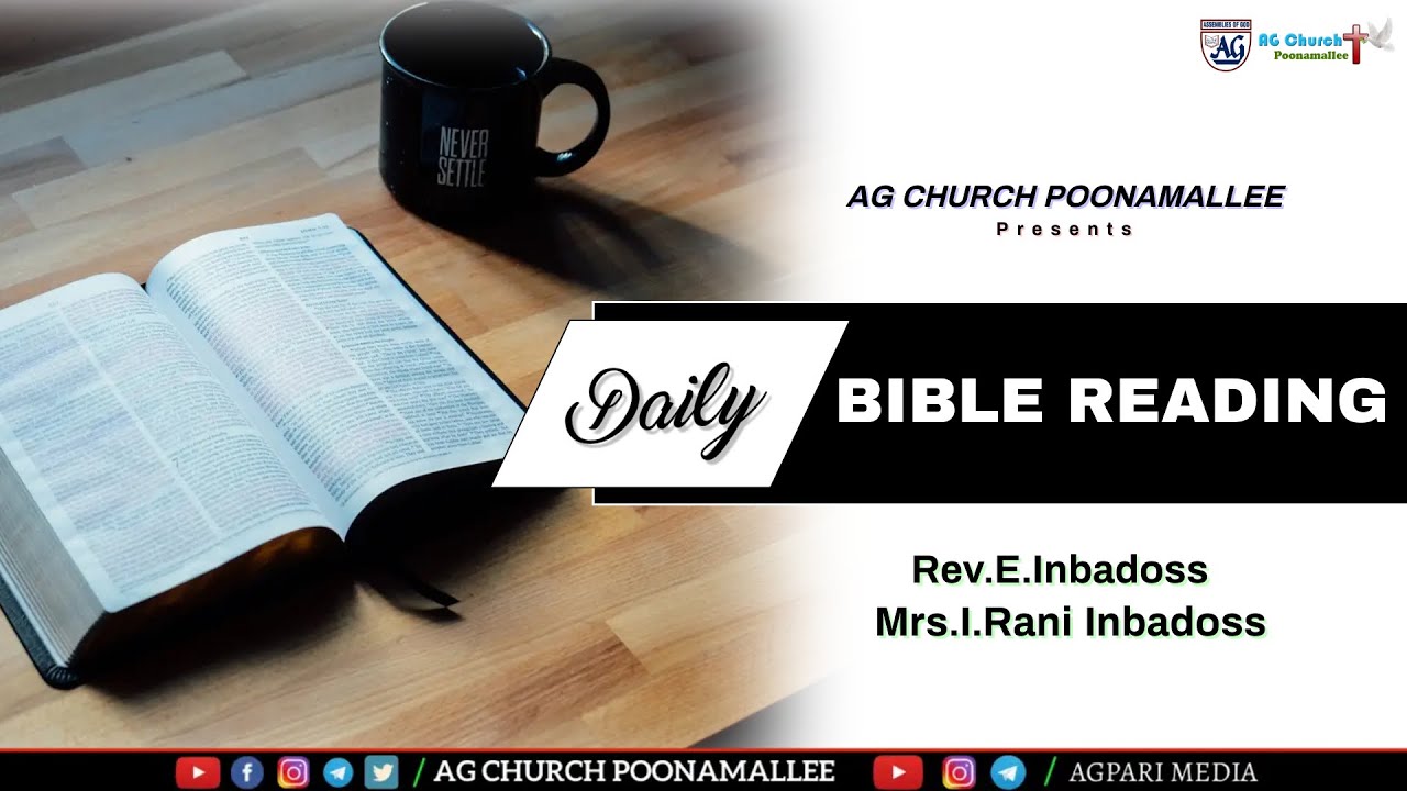 🔴Live | Daily Bible Reading | On 25.02.2022 | Rev.E.Inbadoss  &  Mrs.I.Rani Inbadoss