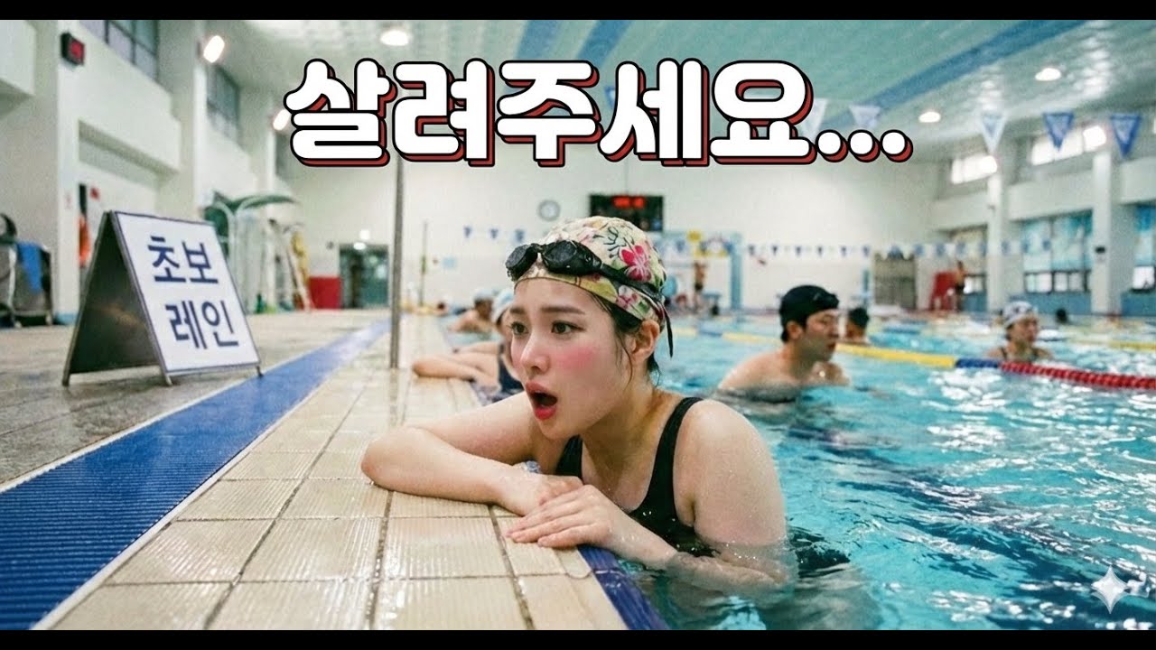 수영 초보가 첫날에 제일 먼저 무너지는 순간 #수린이 #swimming  #수영장