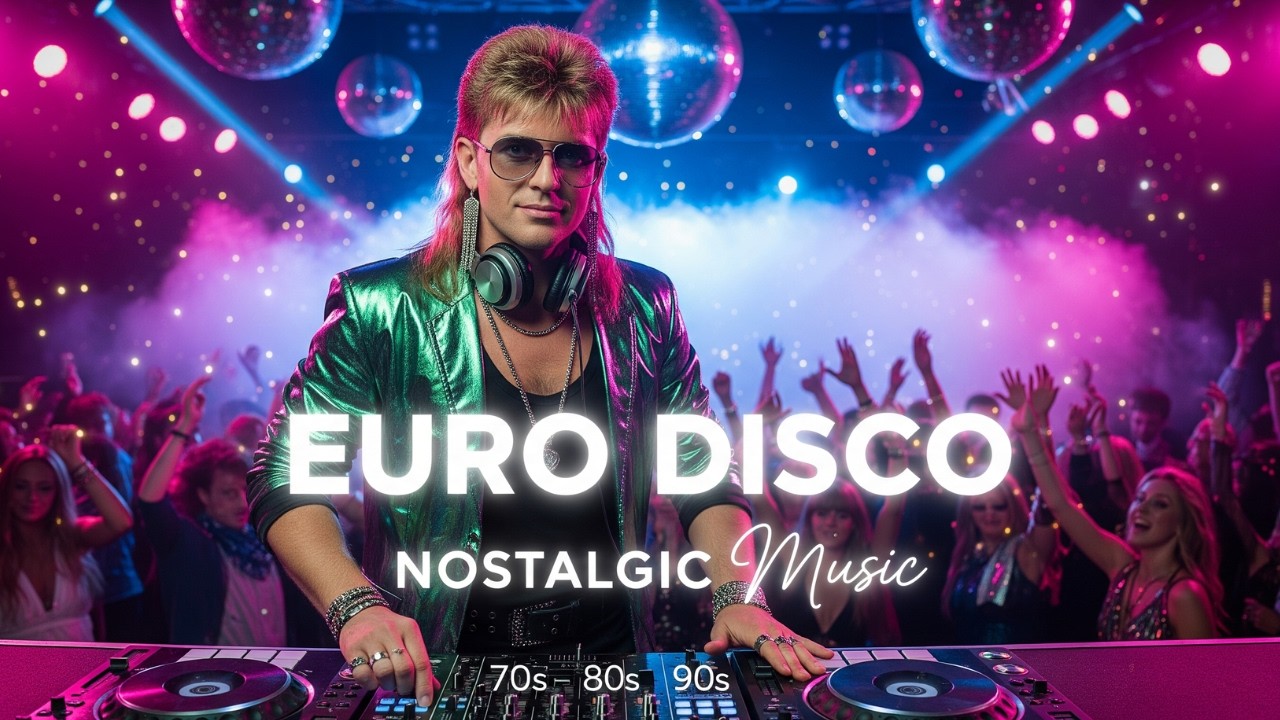 Galactic Retro Euro Disco 80s | Nonstop Neon Party Waves All Night 🔥 LV173