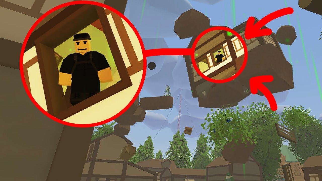 ЧТО ВНУТРИ ЛЕТАЮЩЕГО ДОМА #5 Unturned (выживание Elver)
