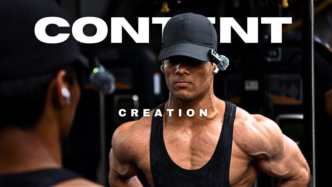 How to Start Fitness Content Creation | Raw Shoulder Day