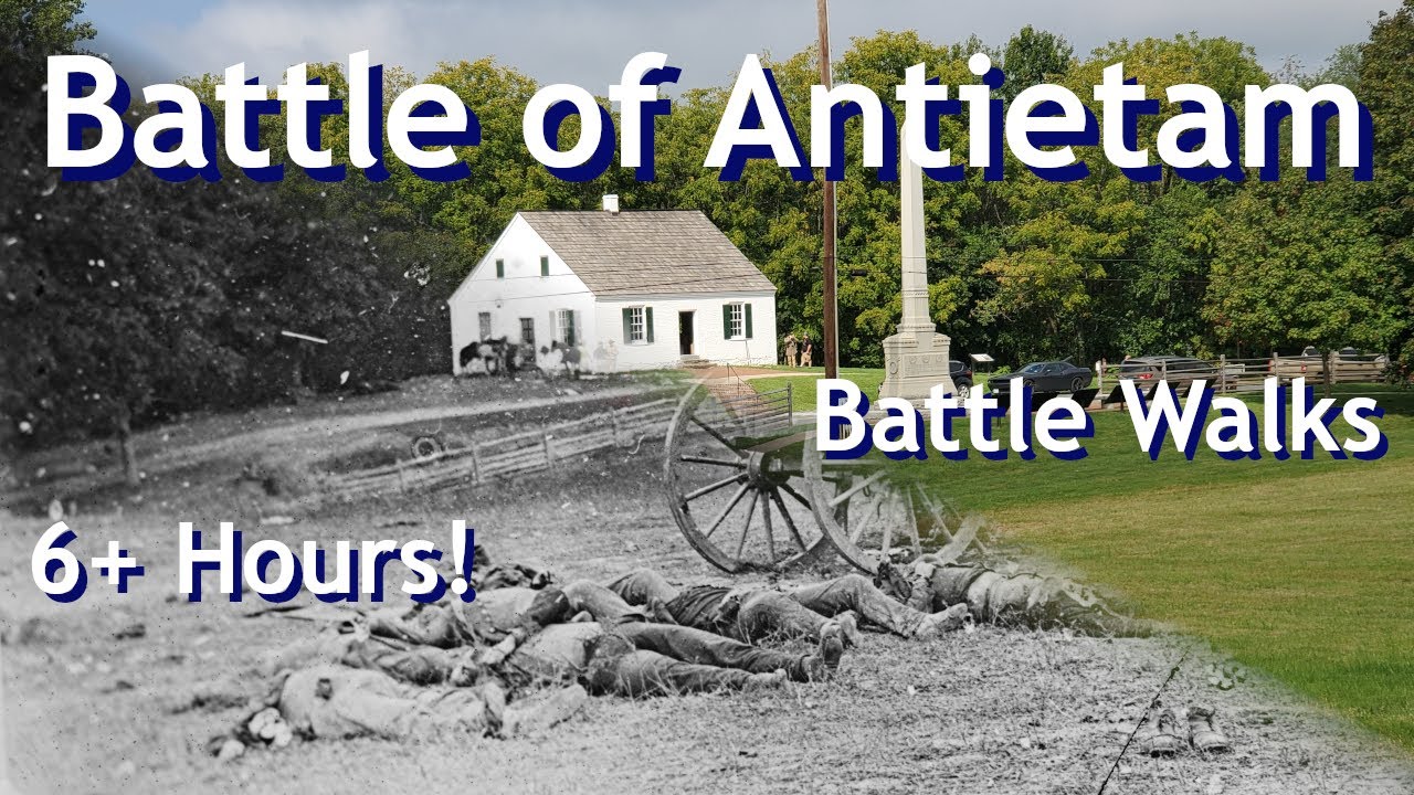 The Battle of Antietam - 6+ Hours of 159th Anniversary Battle Walks