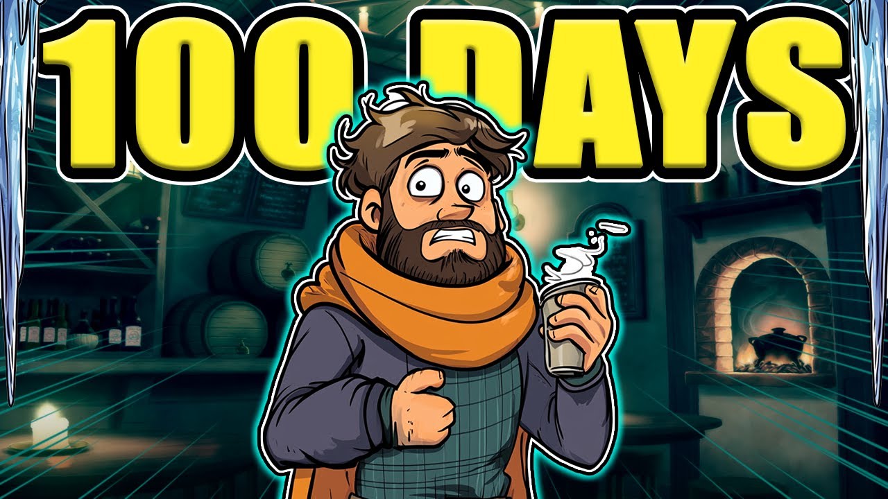 I Played 100 Days Of Tavern Master WINTER MODE...