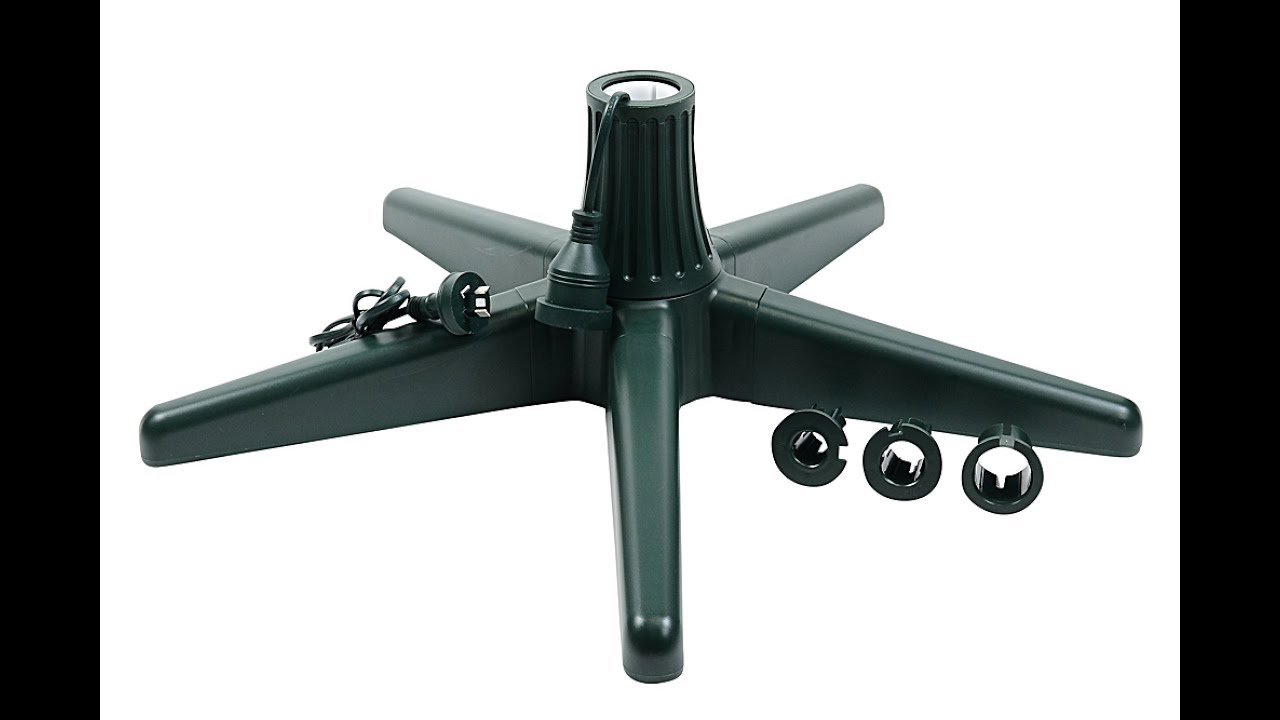 Rotating Artificial Christmas Tree Stand