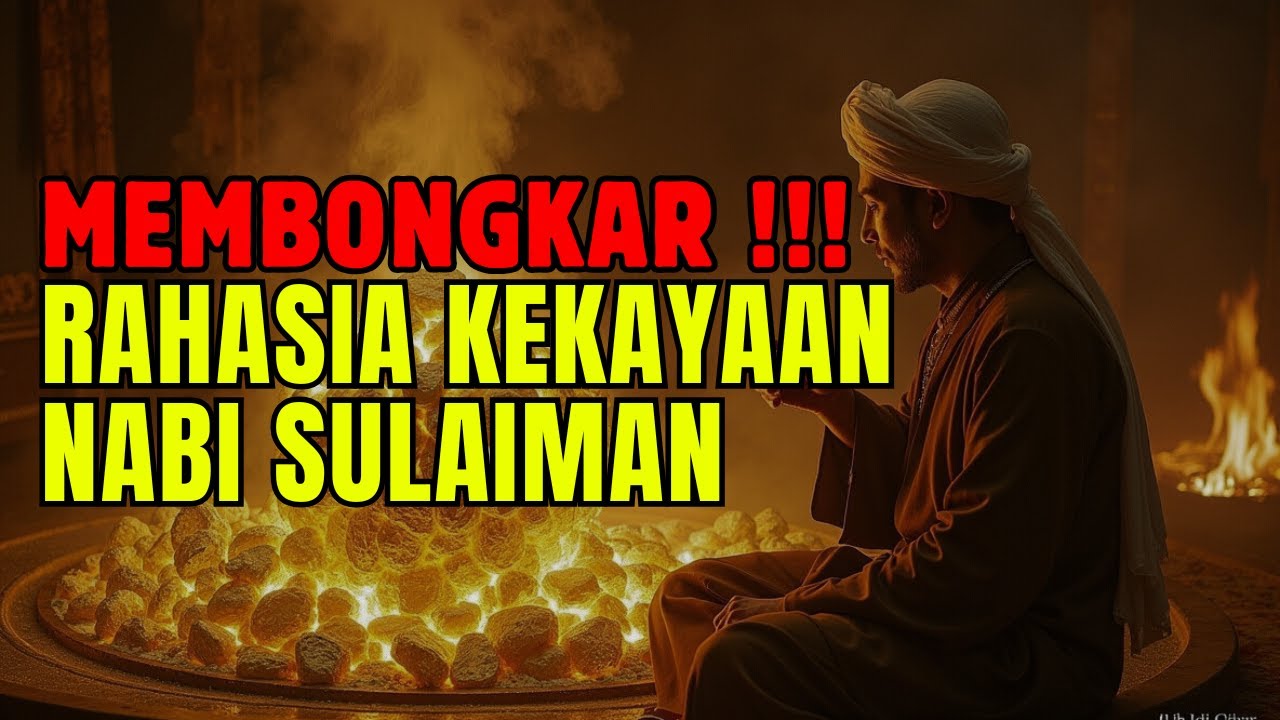 TERBONGKAR !! RAHASIA KEBERLIMPAHAN NABI SULAIMAN YANG DIPAKAI MILIARDER DUNIA
