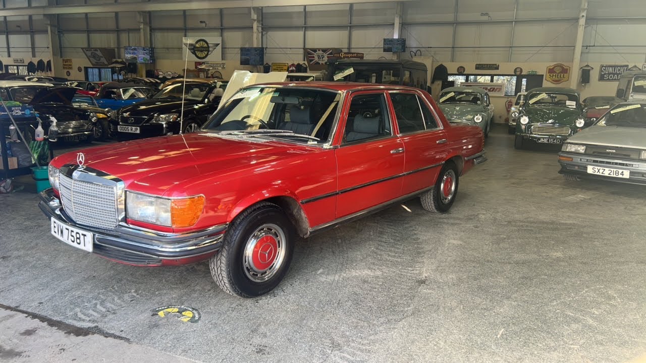 1979 MERCEDES 350 SE AUTO | MATHEWSONS CLASSIC CARS | 17 & 18 MARCH 2023