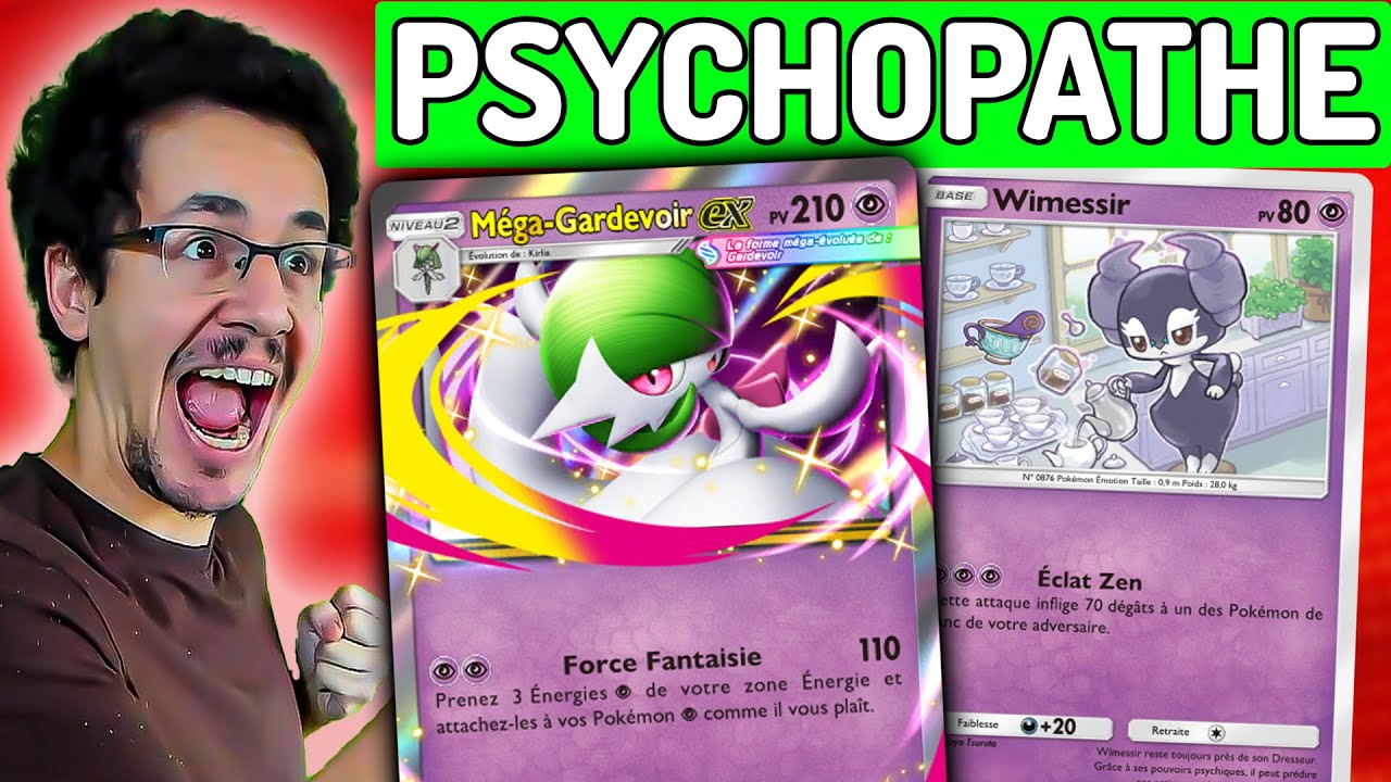 JE VOULAIS PAS LE JOUER MAIS... [Mega Gardevoir EX / Wimessir] - Deck Pokemon pocket