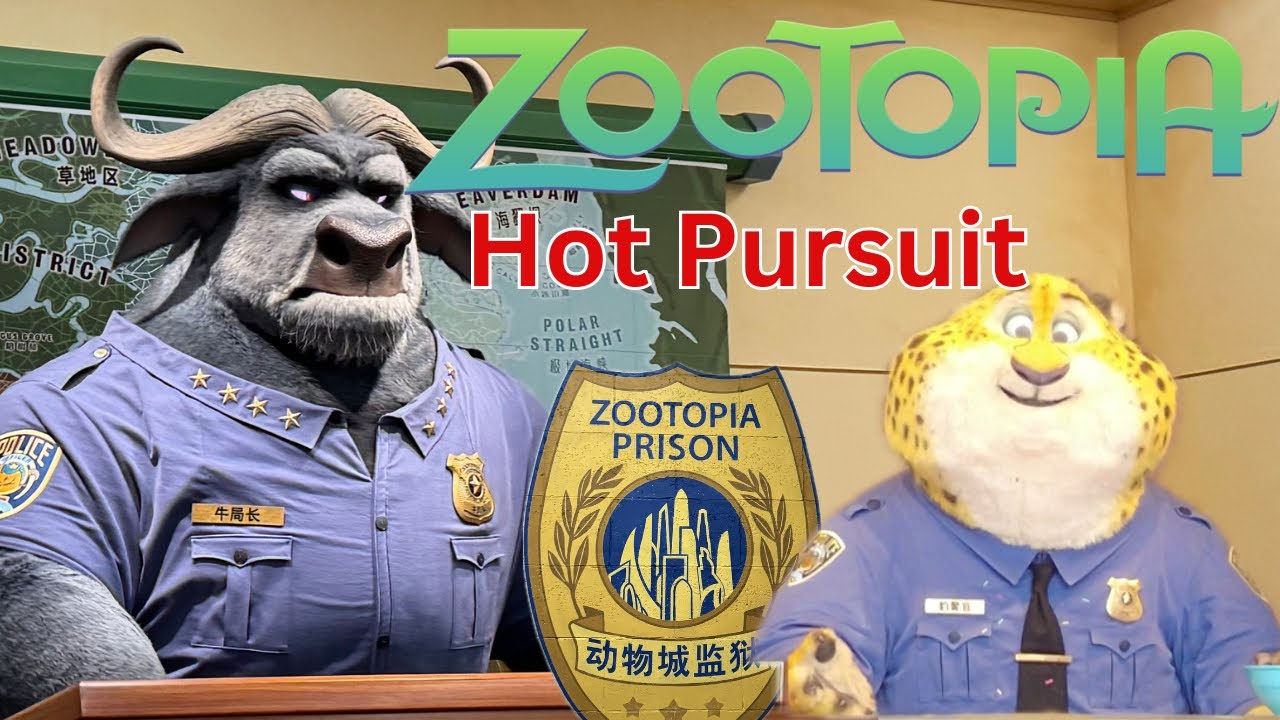 Zootopia Hot Pursuit | Shanghai Disneyland Zootopia Land | Ride Through Opening Week