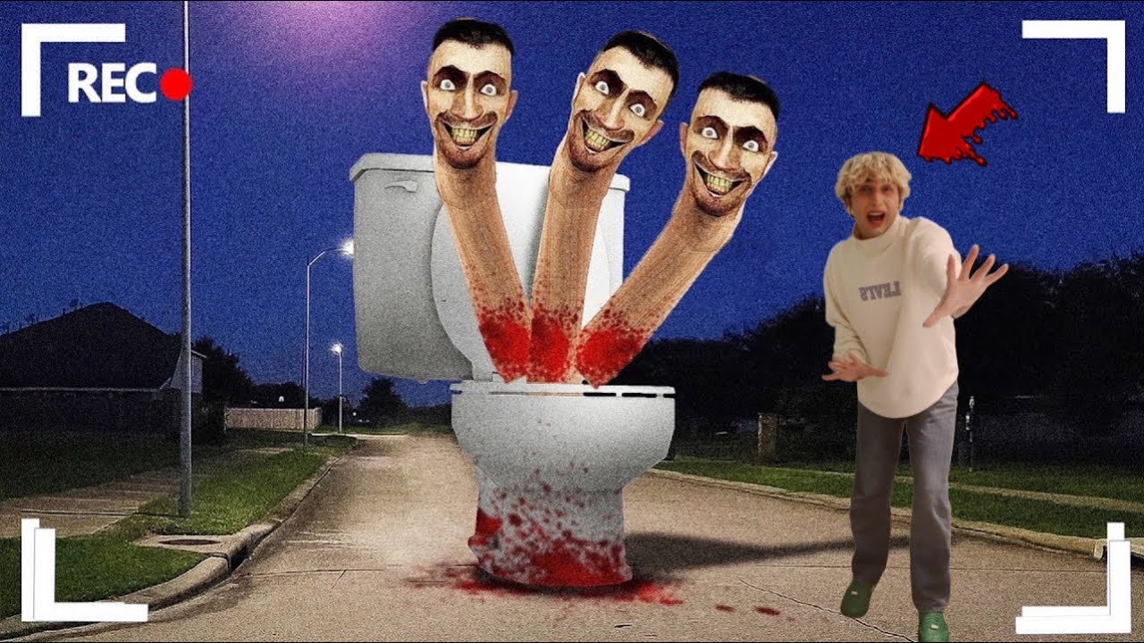 AVVISTIAMO SKIBIDI TOILET DALLE TELECAMERE NASCOSTE…😰 *scappiamo*