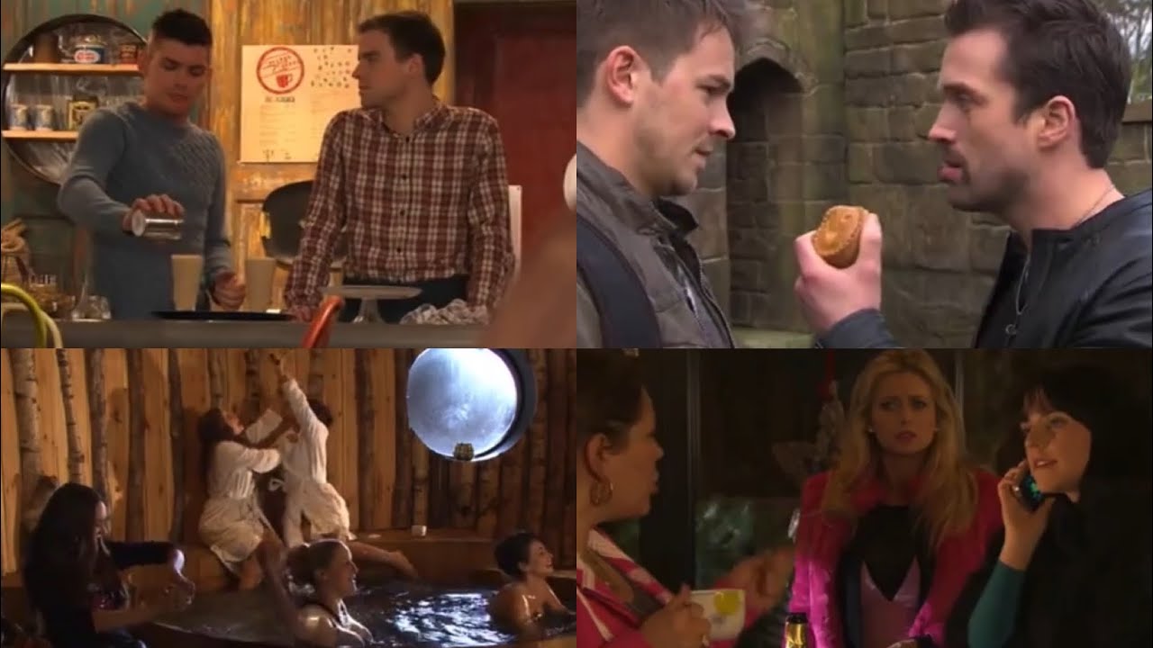hollyoaks being a comedy for almost 18 minutes 