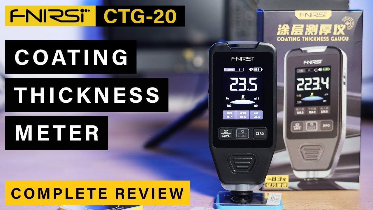 FNIRSI CTG-20 ⭐ Coating Thickness Gauge/Meter