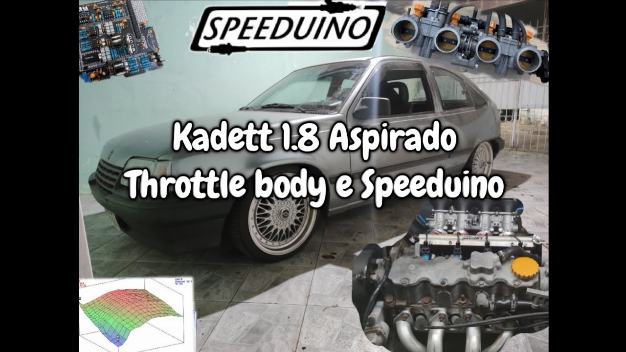 Kadett 1.8 Aspirado - Throttle body e Speeduino - Primeiros acertos