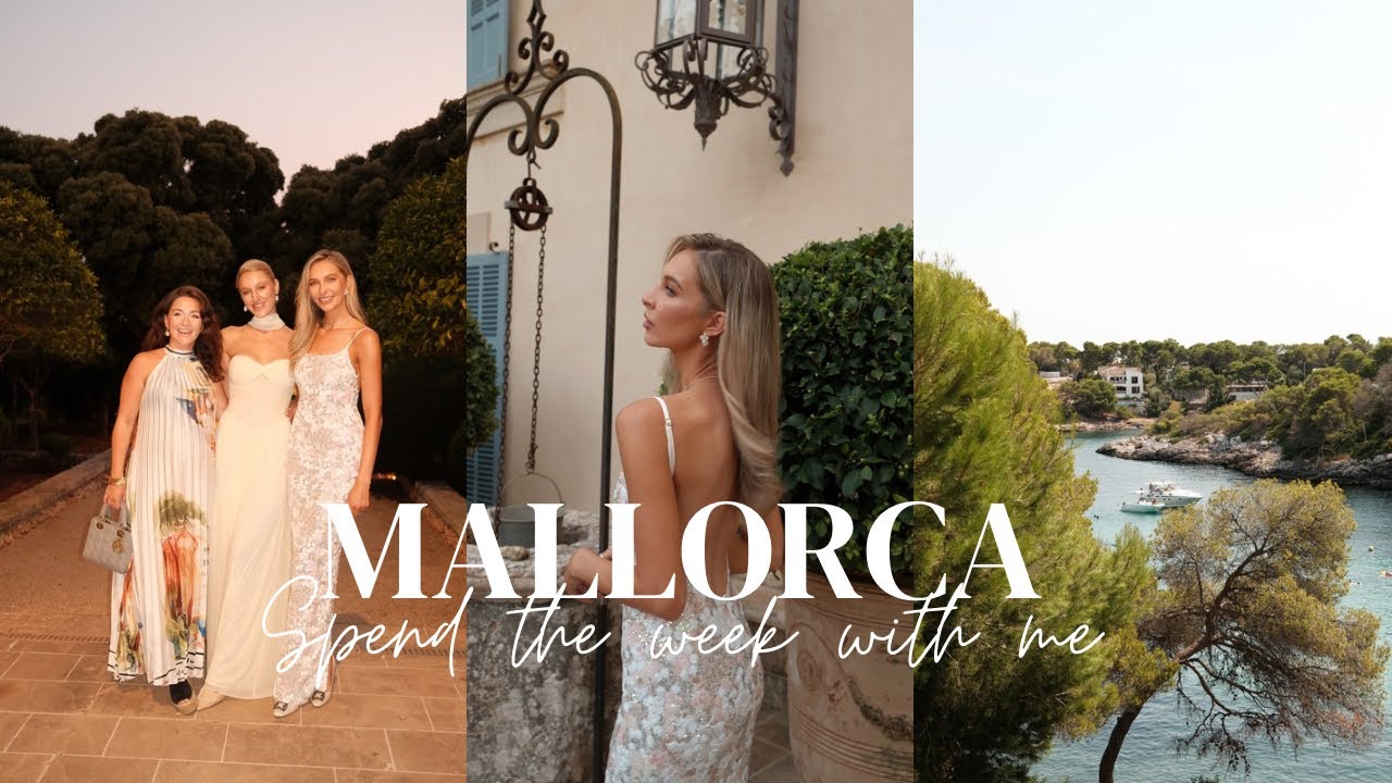 SPEND THE WEEK WITH ME IN MALLORCA - what we wore & did for Leonora’s birthday extravaganza 