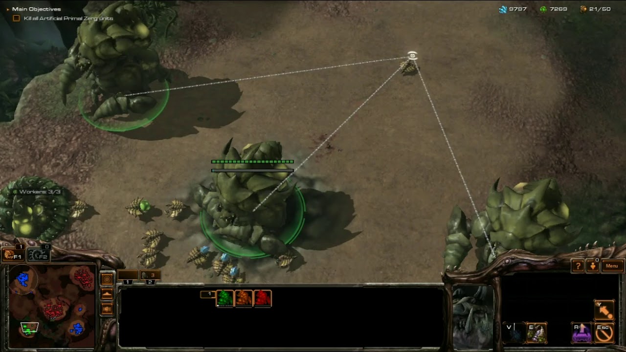 Fan-made Primal Zerg Mission 3
