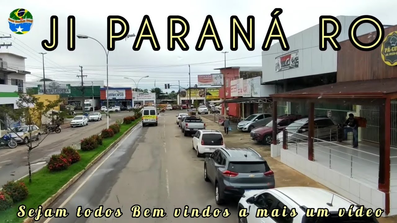 Passando por ji Paran&aacute; RO, tava s&oacute; de passagem e n&atilde;o teve como gravar os melhores lugares.
