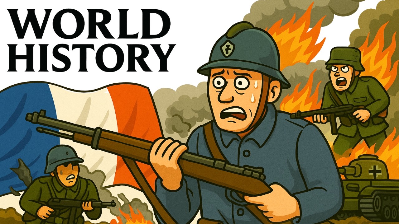 What Caused the Complete Fall of France in Just 42 Days ? | World History Explained