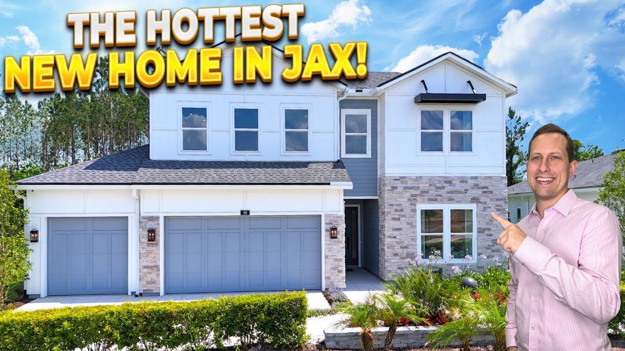 Inside Jacksonville FL’s Brand New Homes in Hottest Community – 3-Car Garage & More!
