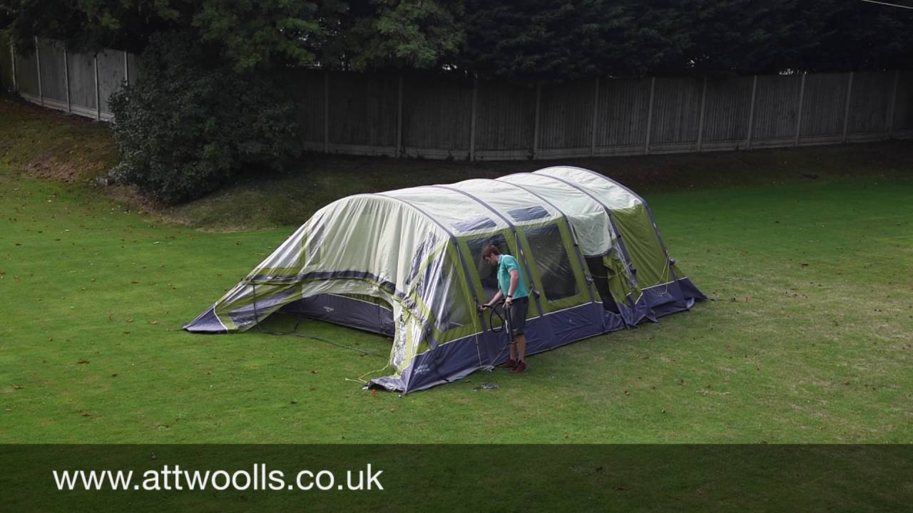 Vango Inspire 800XXL Pitching & Packing Video (Real Time)
