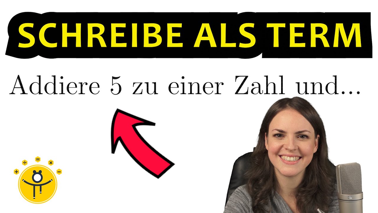 Schreibe als TERM – Text in Terme umwandeln, die Summe aus 25 und einer Zahl