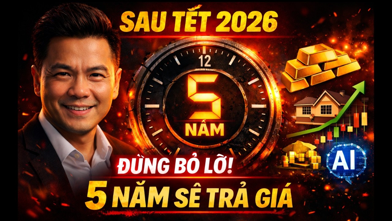 Sau Tết 2026: Không Mua 6 Tài Sản Này, 5 Năm Tới Bạn Sẽ Hối Hận! | Đường Đến Triệu Đô