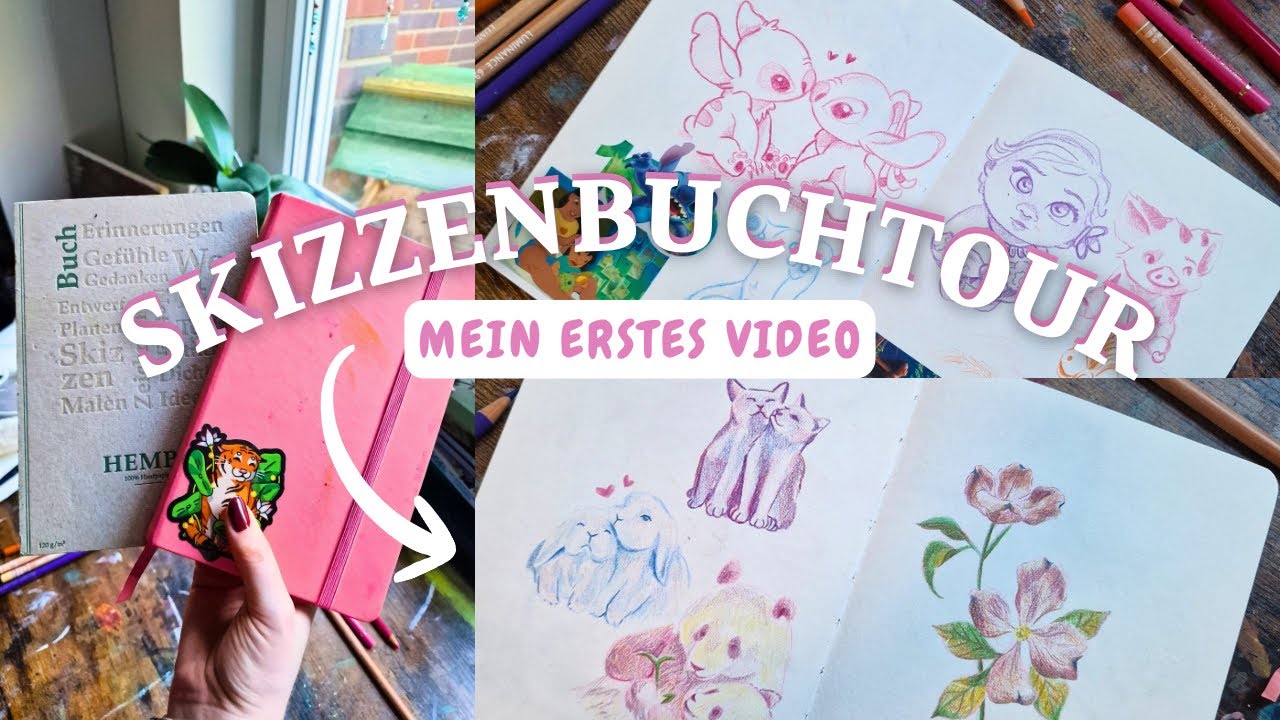 Skizzenbuchtour | Einblicke in meine Skizzen