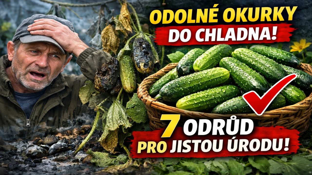 7 ODOLNÝCH OKUREK pro chladné léto. Zaručená sklizeň, i když počasí nepřeje!