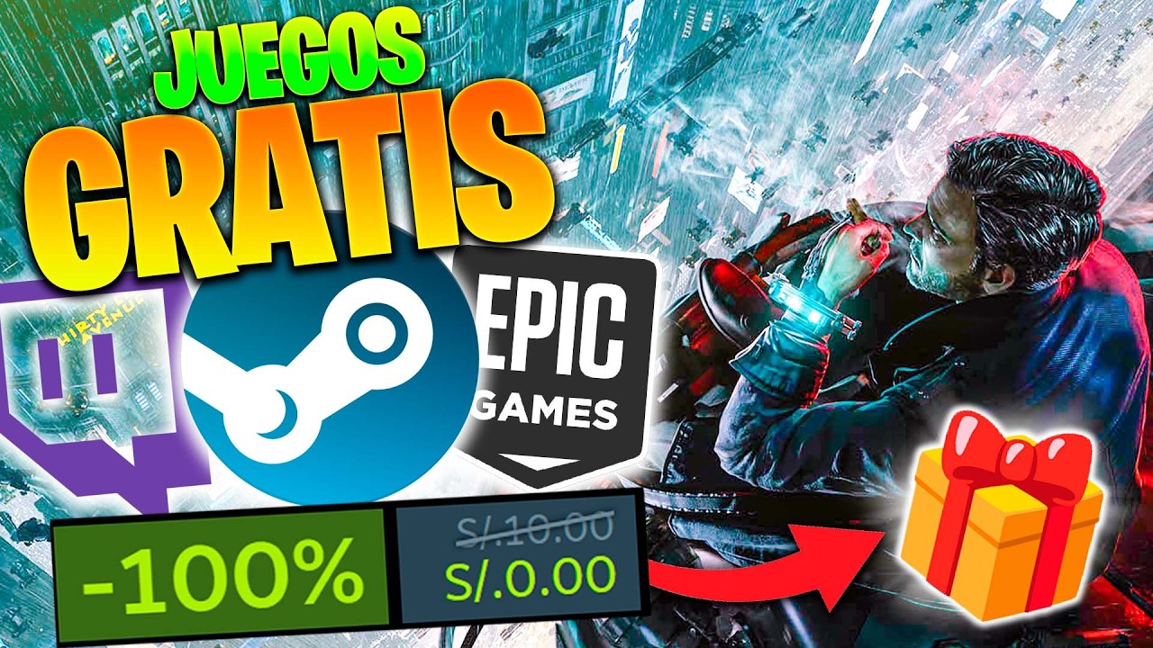 &iexcl;TIENES 24 HORAS para reclamar este JUEGAZO GRATIS! 🎁 EPIC GAMES, STEAM & M&Aacute;S!