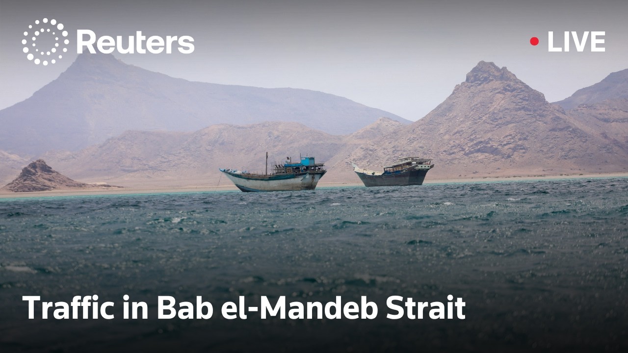 LIVE: Traffic in Bab el-Mandeb Strait