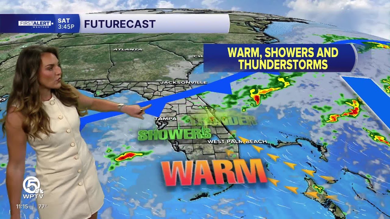 WPTV First Alert Weather Forecast for Afternoon of Thursday, Feb. 26, 2026