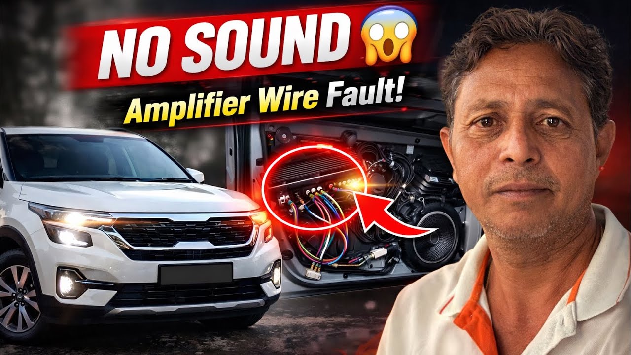 “Kia Seltos Front Speakers Not Working 😱 “2 Door Open… Problem Nikli Amplifier Mein!”