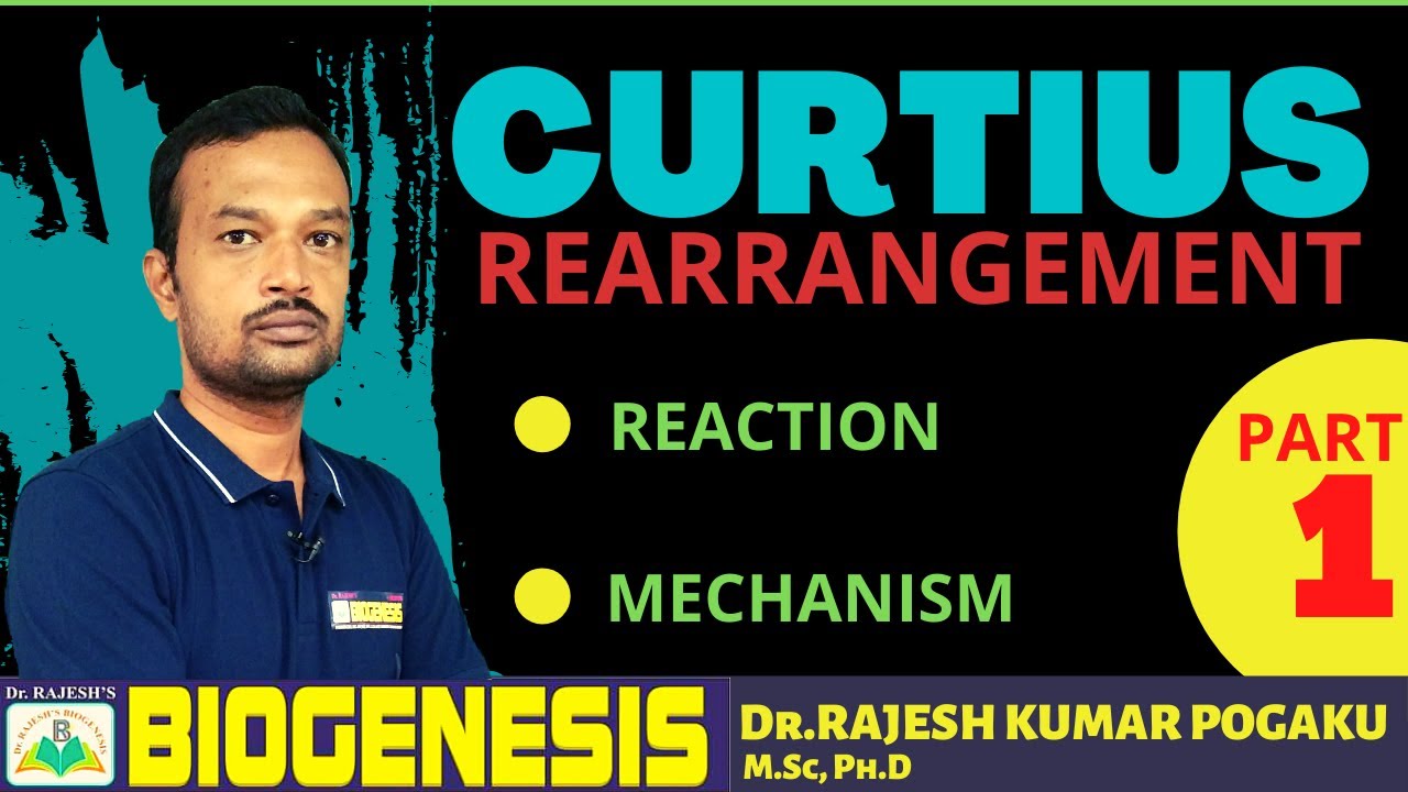 CURTIUS REARRANGEMENT | Dr.RAJESH'S BIOGENESIS  INSTITUTE - HYDERABAD