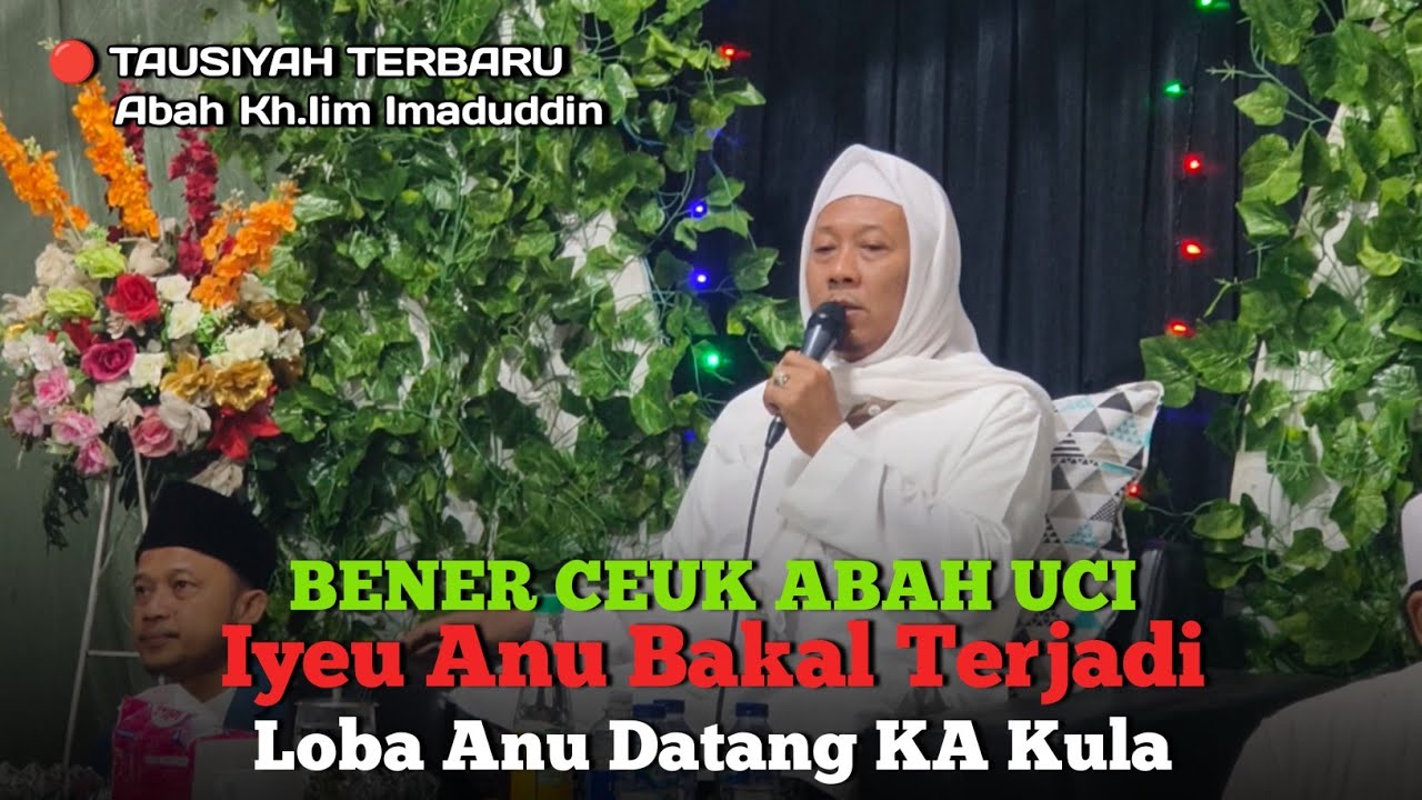 🔴 ABUYA KH. IIM IMADUDDIN | MAULID NABI MUHAMAD SAW. - MASJID JAMI AL-WUSTHO