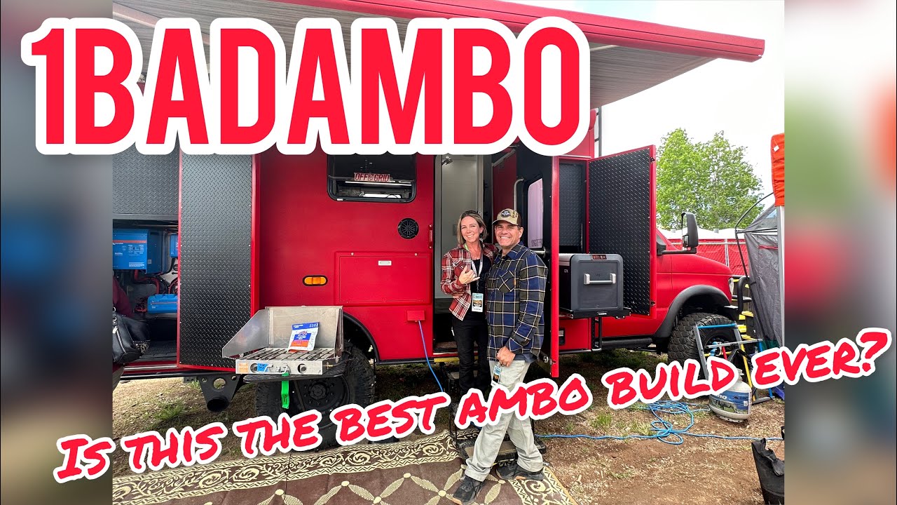 Unveiling the Ultimate 4x4 Ambulance Camper Conversion | The Epitome of Overland Adventure and build
