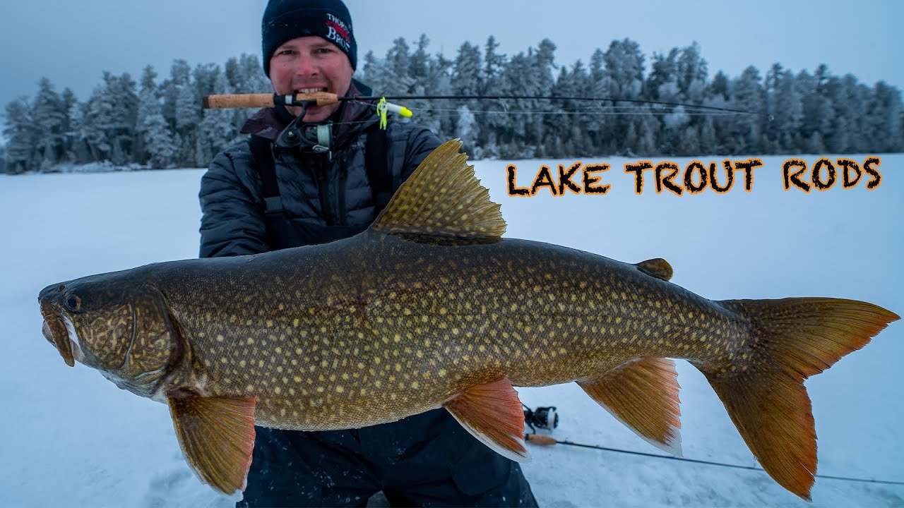 USING THE BEST LAKE TROUT ROD!