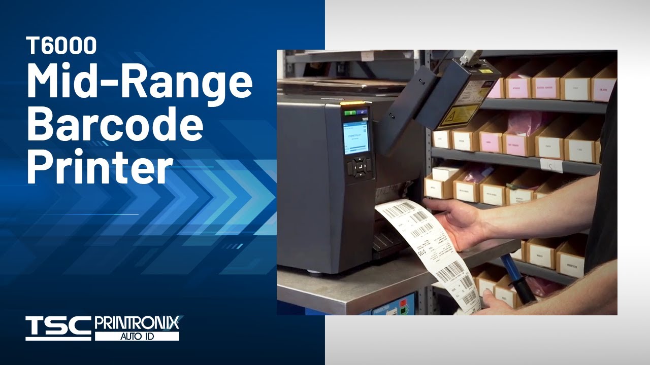 Printronix Auto ID T6000 Mid-Range Barcode Printer