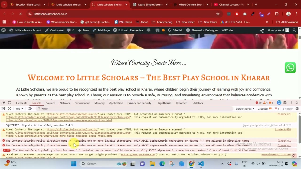 How to remove mix content error from console  ? | How to fixed SSL issue in WordPress website ?